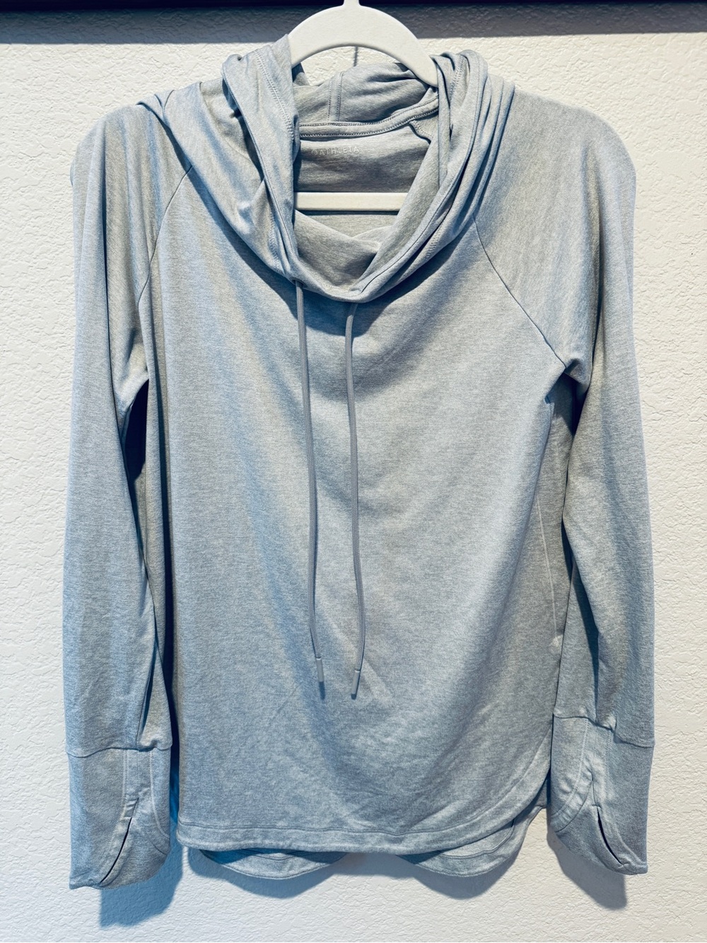 Athleta Untempo Cowl Neck Pullover Hoodie